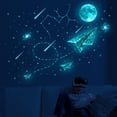 thumbnail image 4 of UPKOCH 1 Set Moon Wall Stickers PVC Assorted Color Wall Stickers Decor for Kids Room, 4 of 8