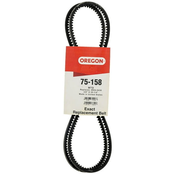 Oregon 75-158 Set of 2 35-1/4" Drive Belt MTD Two-Stage Snow Blowers 954-0430B