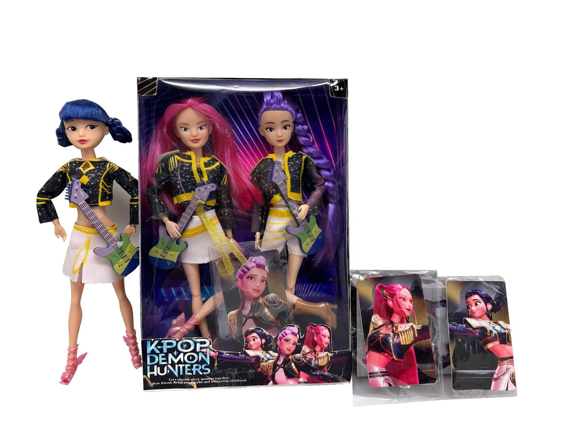Set 6 Collane K-pop Demon Hunters Con Ciondoli In Vetro – Personaggi Rumi, Zoey, Mira, Derpy, Jinu E Hunt-rix – Regalo Per Fan E Cosplay