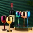 thumbnail image 3 of Functional 350ML Stainless Steel Wine Glass for Indoor and Outdoor Use Red, 3 of 7