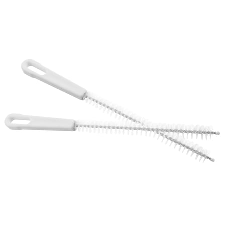 LEORX 2Pcs Sink Overflow Cleaner Plastic Hair Removal Tool for Kitchen Bathroom Use