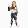 thumbnail image 5 of NOLDARES Kids Pajamas For Boys Skeleton Glow-in-The-Dark Cotton Toddler Halloween Outfit Boys and girls(Black,7Y), 5 of 8