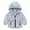 Gris, variante sur famuka Coupe-Vent pour Tout-Petit Veste Petits Garçons Manteau à Capuche Manteau Décontracté