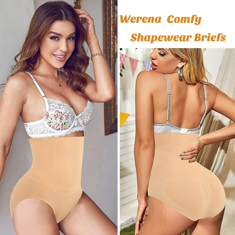 Werena Tummy Control Shapewear Panties for Women High Waisted Body