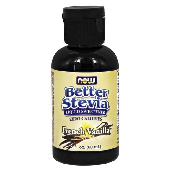 NOW Foods BetterStevia® Liquid, French Vanilla - 2 fl. oz.