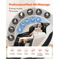 thumbnail image 2 of VEVOR Massage Chair Full Body Zero Gravity Recliner with SL-Track & 36 Airbags, 2 of 9