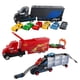 thumbnail image 1 of Disney Pixar Cars 3 Diecast Metal Alloy Truck Hauler with 6 Small Cars Cars 3 McQueen Jackson Storm McQueen Toys Children Gift zhangmengya LED, 1 of 2
