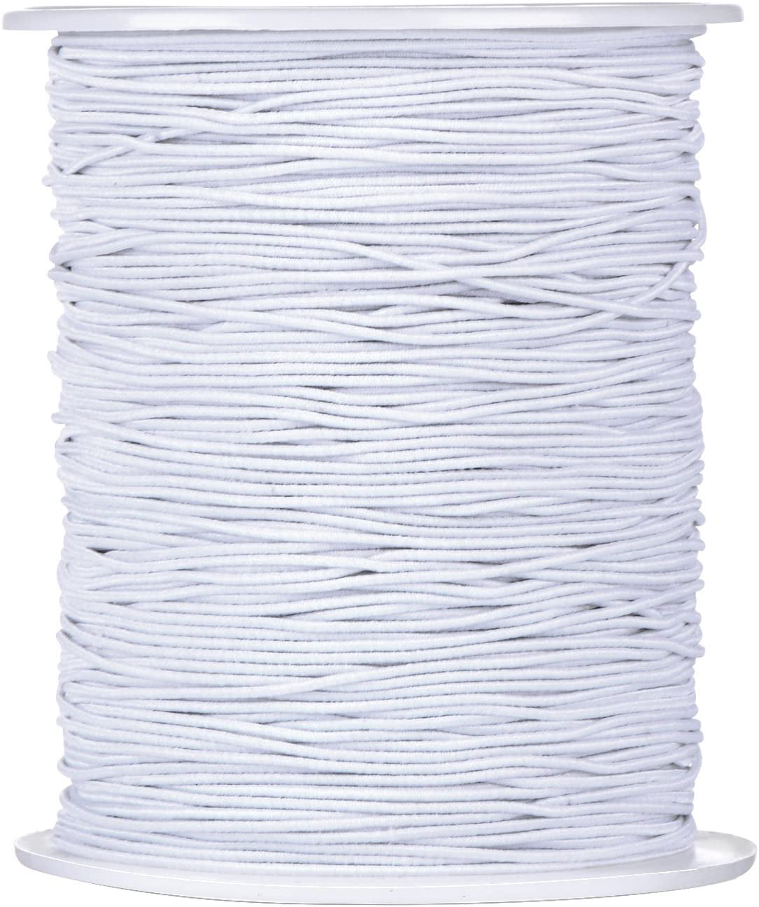 Outus 2 Roll 0.8 mm Elastic Cord Thread Beading Threads Stretch String Fabric... 