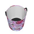 thumbnail image 2 of KLL Dragon Fruit Waterproof Foldable Laundry Hamper Bucket with Handles for Storage Bin,Kids Room,Home Organizer (Medium ), 2 of 7