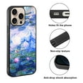 thumbnail image 2 of WIRESTER Shockproof Soft Rubber Cover Case for Apple iPhone 16 Pro Max 6.9" 2024, Claude Monet Water Lilies, 2 of 5