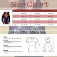 thumbnail image 3 of Women Going Out Summer Tank Tops Printed Long Sleeve Sling V-Neck Lace Blouse Undershirts,Watermelon Red,L, 3 of 3