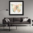 thumbnail image 3 of Tava Studios 20x20 Black Modern Wood Framed Wall Art Titled - Artful Butterfly I, 3 of 6