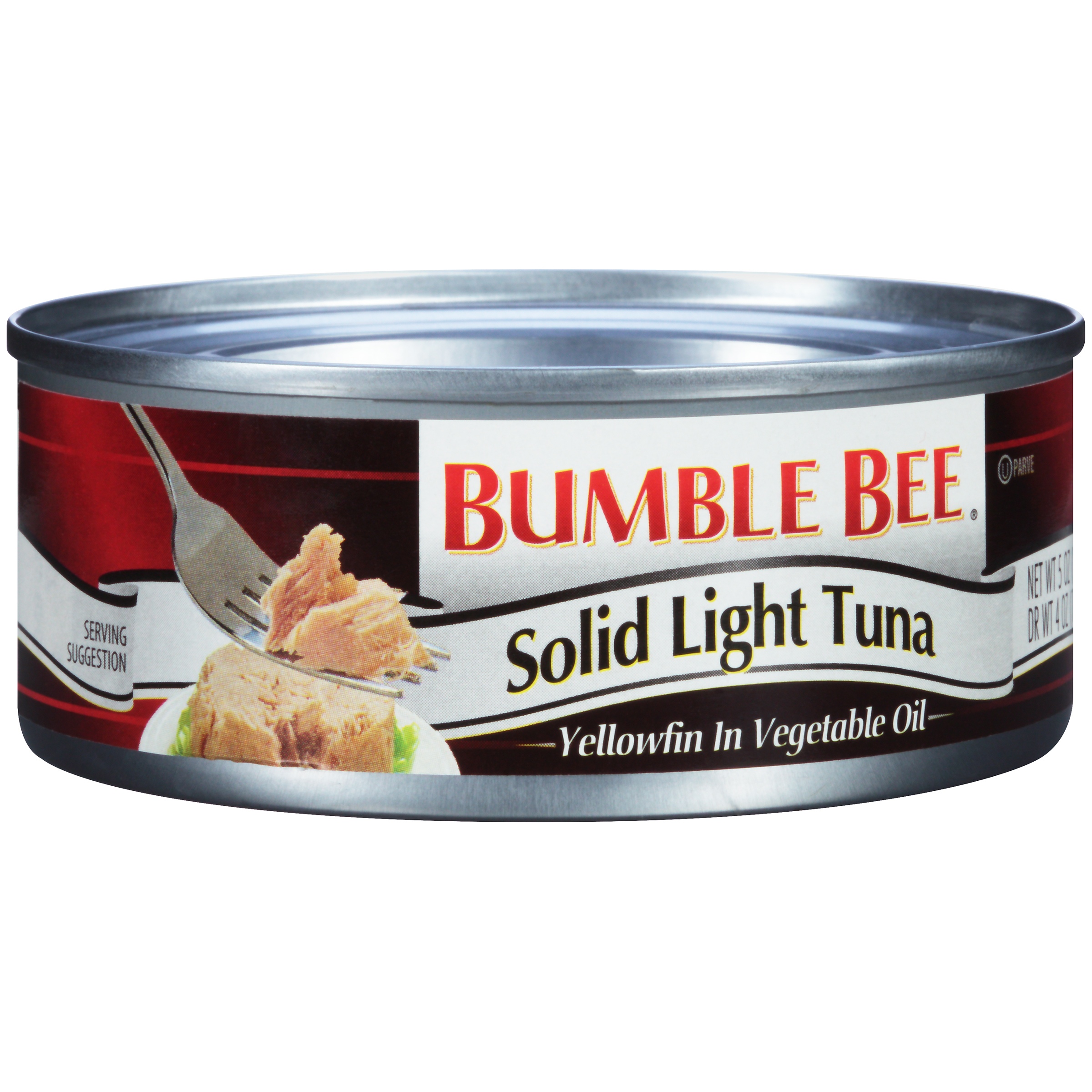 Bumble BeeÂ® Solid Light Tuna in Vegetable Oil 5 oz. Can