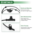 thumbnail image 3 of Unique Bargains ABS Wheel Speed Senor ABS Sensor Anti-lock Braking System Sensor for Toyota Corolla Verso EU Built 2009-2015 Front Left, 3 of 7