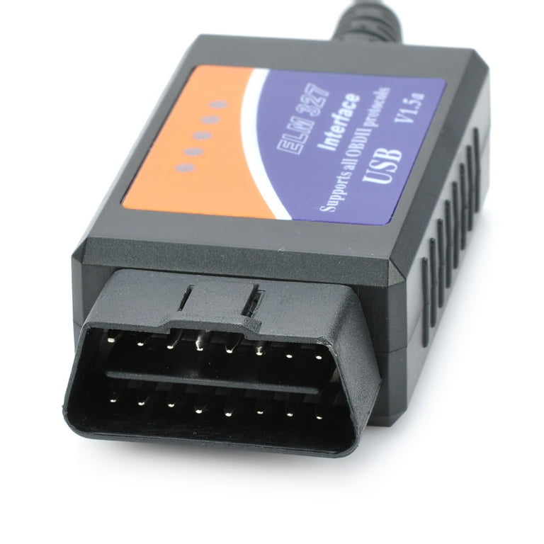 Voiture outil de Diagnostic ELM327 USB adaptateur version V1.5