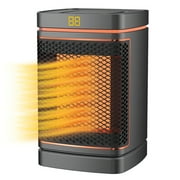 Handy Heater Gray 1500W 3 Speed Automatic Shutoff Ceramic Heater for 250 sq ft