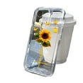 thumbnail image 3 of BAIANNAN Flower Case For iPhone 11 Cases iPhone 15 12 13 14 16 Pro Max X XR XS Max 14 15 Plus 16Pro iPhone16 Clear Shockproof Cover Funda, 3 of 5