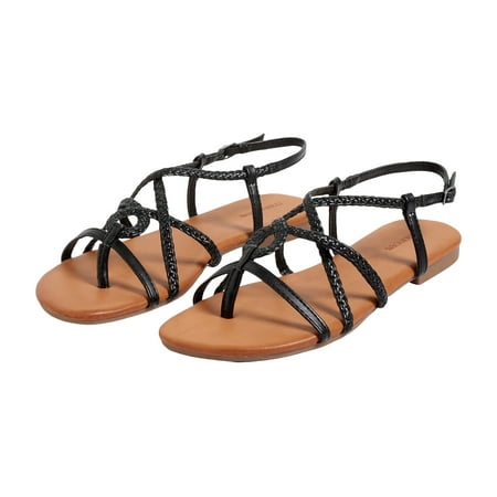 Strappy Slingback Sandals - maurices Braided Strappy Slingback Sandal - Women’s Adalyn