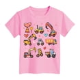 thumbnail image 4 of Godom Girls' Tees Short Sleeve Round Neck Cotton T-Shirt Girls Summer Tops, 4 of 4