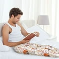 thumbnail image 5 of Sikiie Cute Sleepy Fox Pajama Pants Men, PJ Bottoms, Sleep & Lounge Pants-Medium, 5 of 6