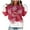 Red, variant on Ichuanyi Womens Fall Tops, Women Fashion O-neck Christmas Long Sleeves Tops Blouse Pullover Sweatshirt