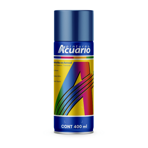 Pintura En Aerosol Acuario 400 Ml Azul Rey