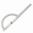 thumbnail image 1 of 15cm Hollow Stainless Steel 0-180° Angle Gauge: Precision Half-Circle Protractor for Woodworking, Engineering & Craft Projects – Durable, Rust-Resistant, Compact Measuring Tool with Easy-to-Read, 1 of 6