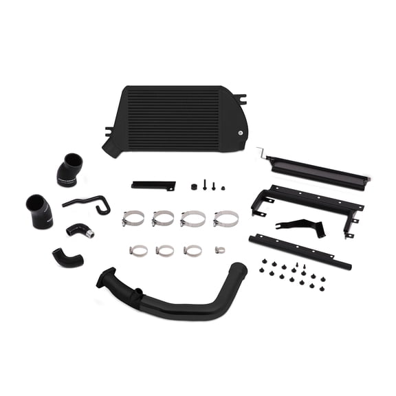Mishimoto MMTMIC-WRX-15BBK Top-Mount Intercooler Kit Compatible With Subaru WRX 2015-2021 Black, Black