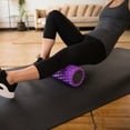 thumbnail image 4 of 321 STRONG Medium Density Massaging Foam Roller for Myofascial Self Release and Deep Tissue Massage - Violet, 4 of 9