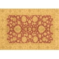 thumbnail image 1 of Ahgly Company Indoor Rectangle Abstract Brown Modern Area Rugs, 7' x 10', 1 of 4