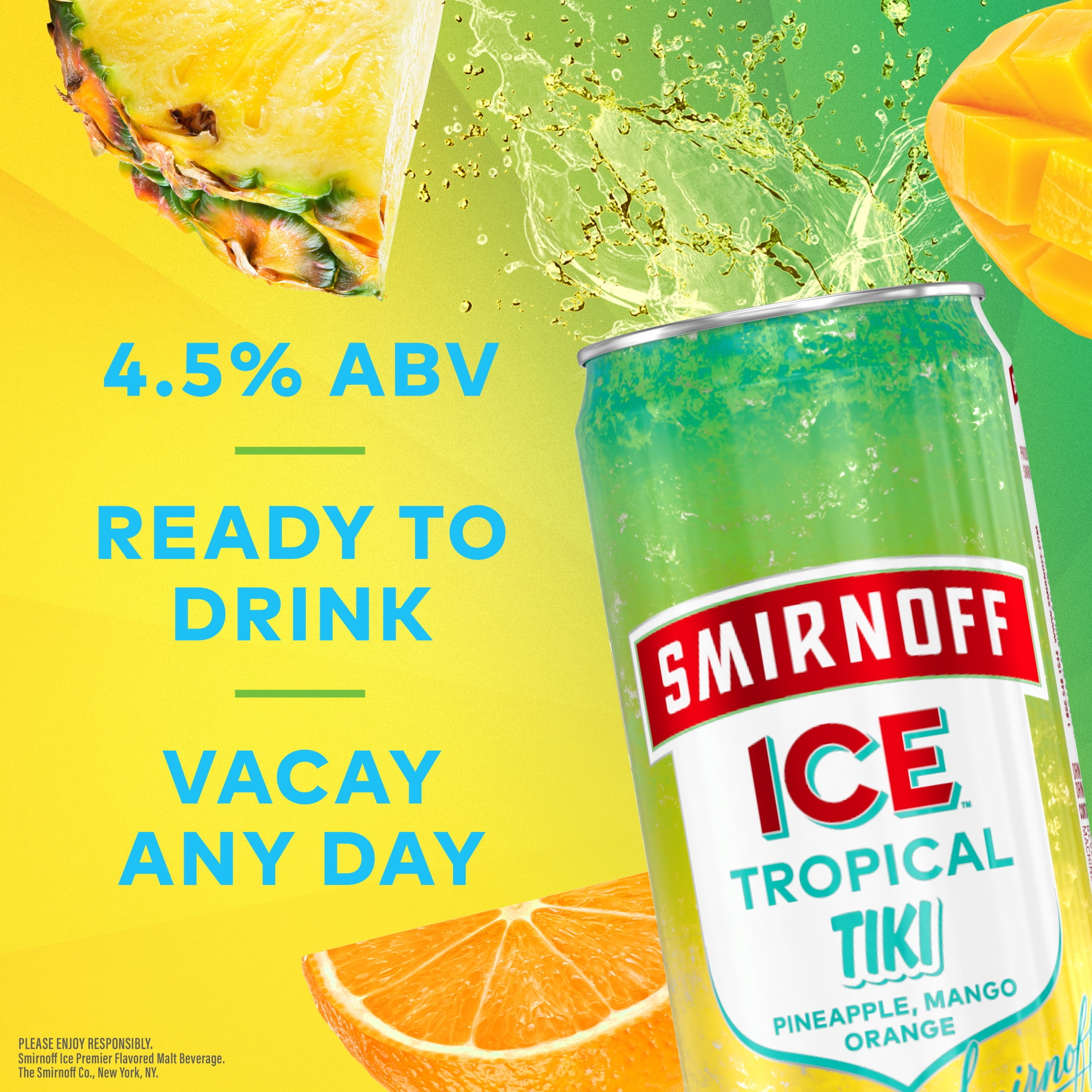 Smirnoff Icy Island Variety Pack, 12 fl oz, 4.5% ABV
