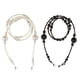 thumbnail image 2 of 2 piezas cadenas de gafas de de cristal, cordones de gafas de lectura, correa de sujeción para gafas de terre, retenedor de gafas Salvador Collar de gafas, 2 of 7