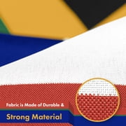 G128 – South Africa (South African) Flag | 3x5 feet | Printed 150D – Indoor/Outdoor, Vibrant Colors, Brass Grommets, Quality Polyester, US USA Flag, Much Thicker More Durable Than 100D 75D Polyester