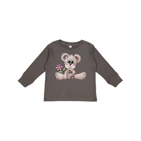 

Inktastic Teddy Bear s New Puppy Gift Toddler Boy Girl Long Sleeve T-Shirt