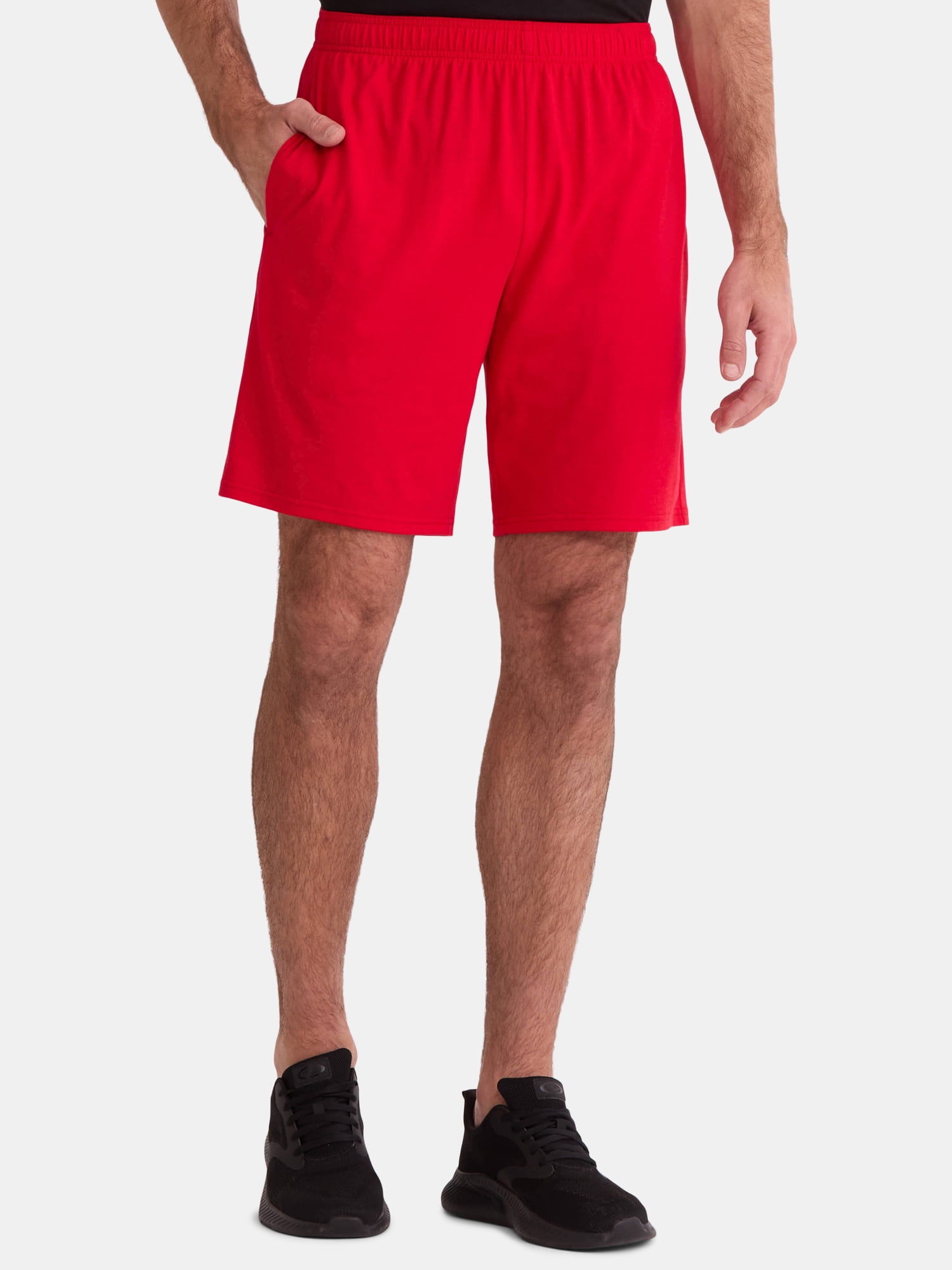 Athletic Works Men's Tri Blend Active Shorts, 3-Pack, Sizes XS-5XL