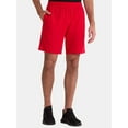 thumbnail image 2 of Athletic Works Men's Tri Blend Active Shorts, 3-Pack, Sizes XS-5XL, 2 of 8