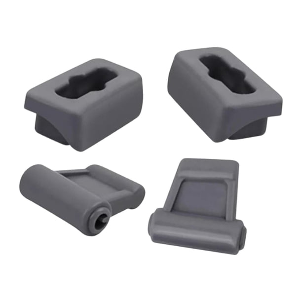 2 piezas 1078110141 Clips para visera solar, accesorios profesionales resistentes, reemplazo directo Gris