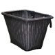 thumbnail image 1 of Cesta de mimbre para bicicleta Cesta delantera de mimbre exquisita para bicicleta Cesta delantera impermeable para bicicleta con cuero Inevent OD006162-00, 1 of 7
