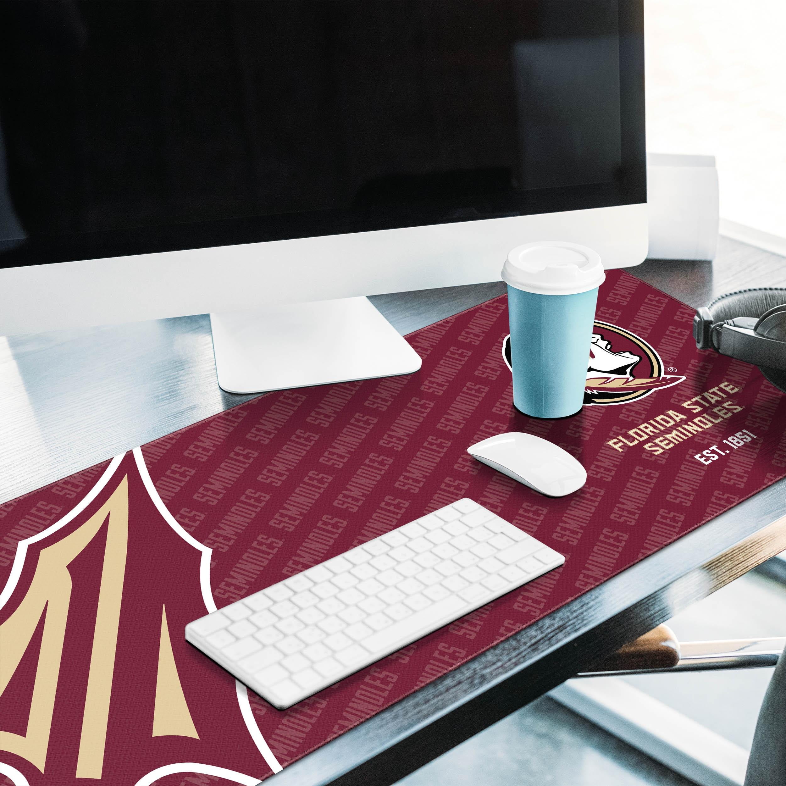 YouTheFan NCAA Florida State Seminoles Logo Series Desk Pad SMU