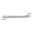 thumbnail image 2 of TEKTON 16 mm x 18 mm 45-Degree Offset Box End Wrench | WBE24316, 2 of 7