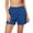 Navy, variant on CQONEPT Women Athletic Shorts Elastic Waist Casual Running Short Summer Work Out Fashion Clothes with Pockets Black XL