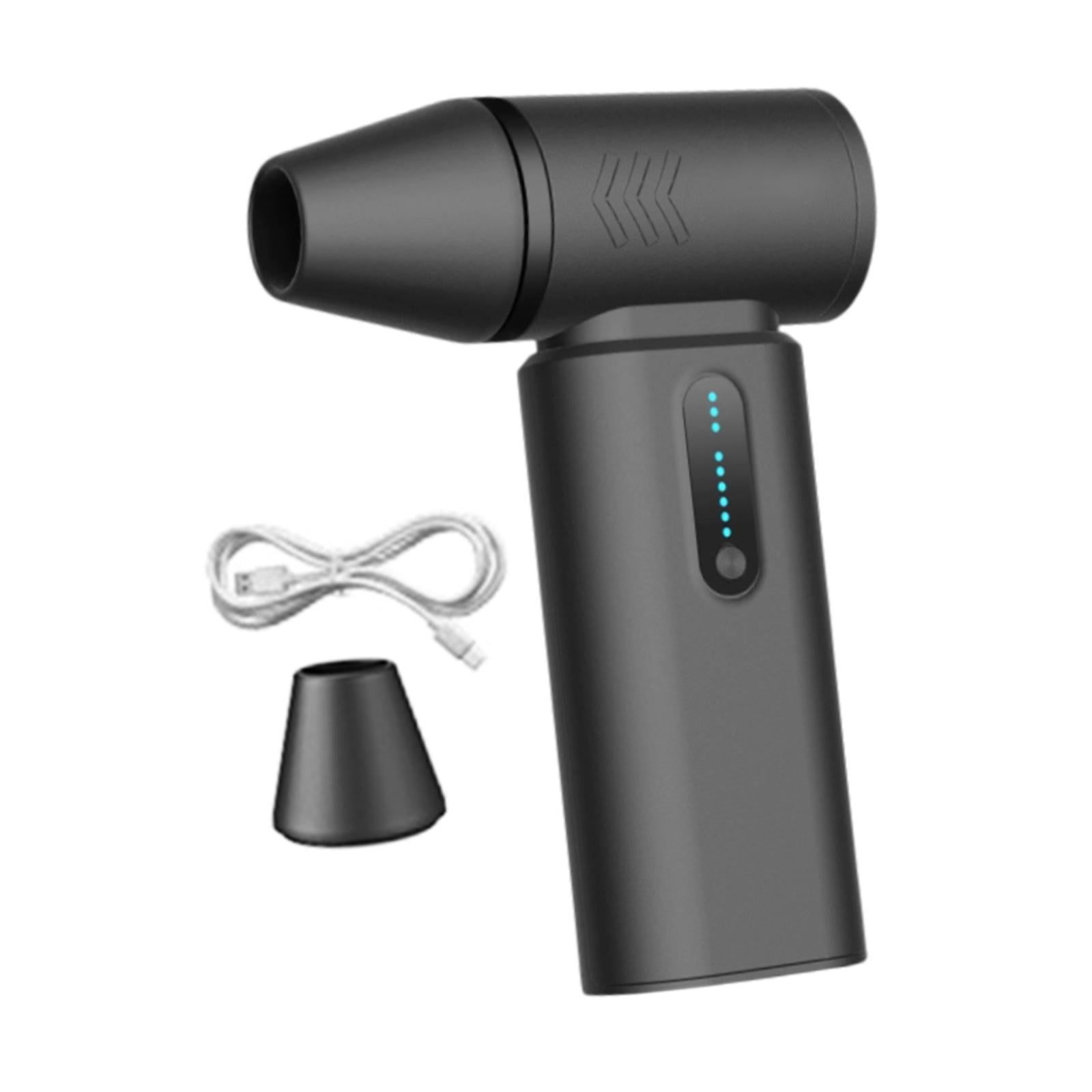 Baoblaze Compressed Air Duster Powerful Fan for Efficient Cooling Hair Cleaning Black