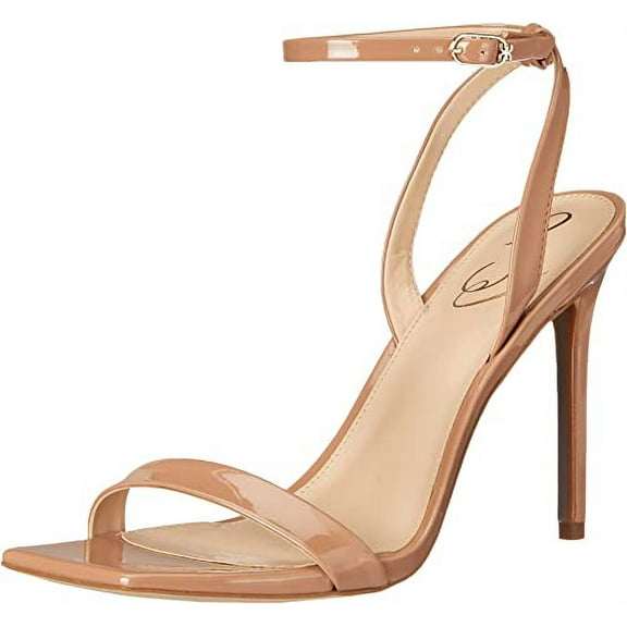 Sam Edelman Orchid Rose Blush Ankle Strap Open Toe Stiletto High Heel Sandals (Rosa Blush, 5)