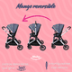 thumbnail image 5 of Carriola 4 En 1 Georgina LX | Reversible | Portabebé Ibaby azul, 5 of 10