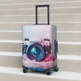 thumbnail image 6 of Fuzoiu Vintage Camera Splash Art Print Suitcase Cover,Washable Luggage Covers for Suitcase,Elastic Luggage Protector Cover,Scratch Resistant Travel Suitcase Covers-Medium, 6 of 7