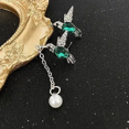 thumbnail image 2 of Aretes Para Mujer De Colibrí Esmeralda Malubero Malu1722, 2 of 2