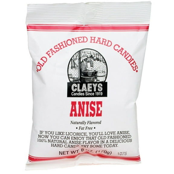 Claeys Anise Old Fashioned Hard Candy 4 PACK 6oz Bags FREE SHIPPING