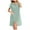 N155-Light Green, variant on NAFUU Nightgowns for Women Pajamas Dress Solid Color Zipper Sleepshirts Casual Maternity Nursing Dress Loose Sleepwear Short Sleeved Nightgown Nightdress Leisure Sleepwear