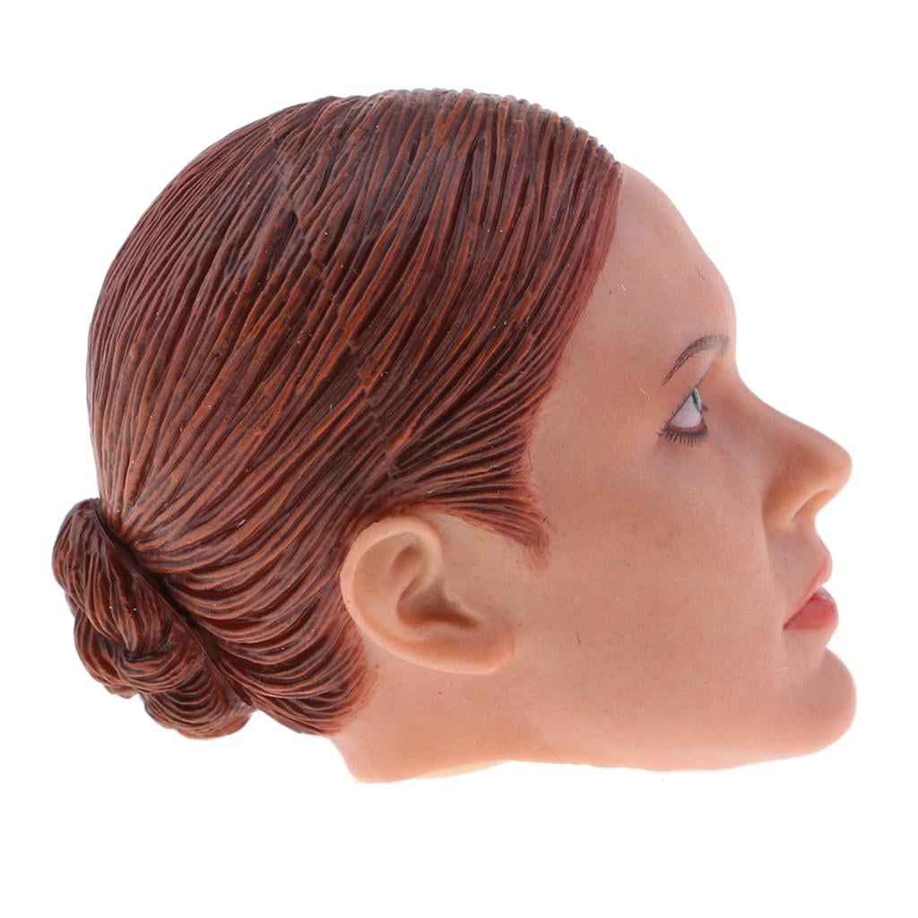 1/6 Seamless Female Body Head Sculpt Carving Model for Phicen Kumik Doll #1 