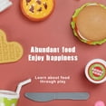 thumbnail image 6 of Bruce&Shark 30 Pcs Play Food Pretend Toys Kitchen Set Pretend Food Children Toy Set with Toy Food, Hamburger, Pizza and Fast Food For Kids Toddlers, 6 of 12